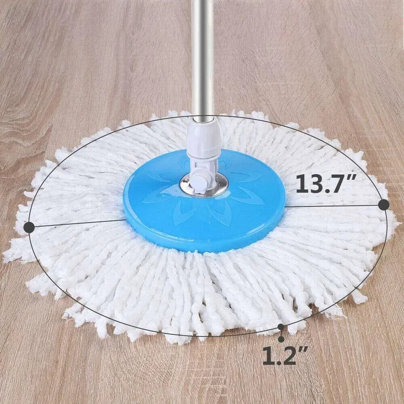 Magic Spin Mop Set – 360 Degree Microfiber Mop Head Home Clean Tools Microfiber
