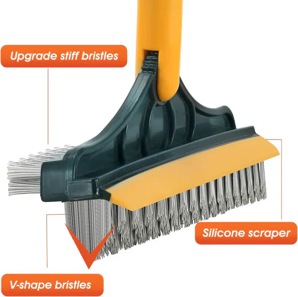 120° Rotatable - 2 In 1 Cleaning Brush