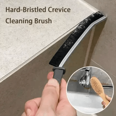 Hard Bristled Crevice Cleaning Brush - BUY 1 GET 1 FREE